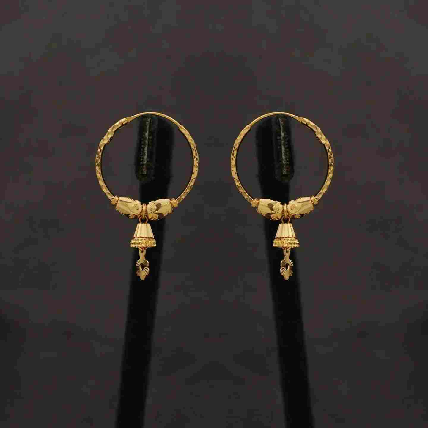 3gram Under Gold Earrings Design 2022 | Gold earrings designs, Designer  earrings, Gold earrings