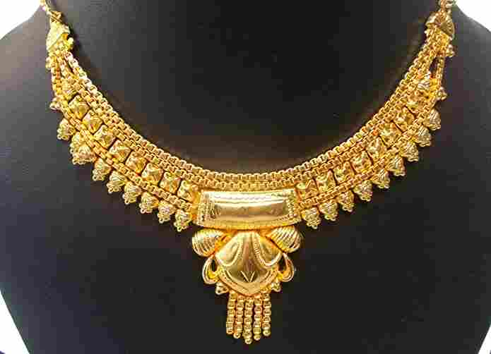 Wedding Gold Necklace Design : सिंपल नेकलेस डिज़ाइन