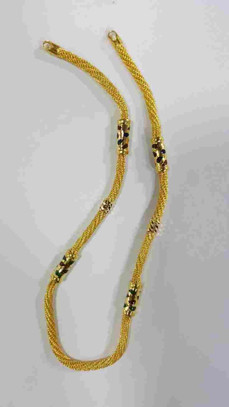 Mugappu Designs for Thali Chains