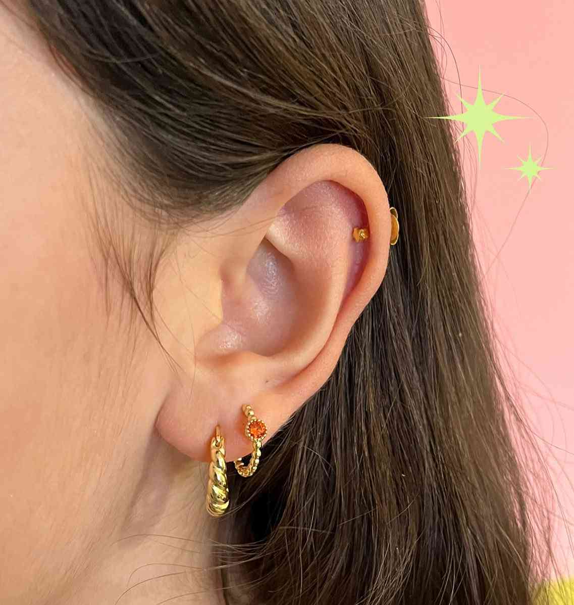 Cheap 2023 New Design Irregular U-shaped Earrings for Woman Korean Fashion  Jewelry Unusual Accessories For Halloween Party Girls | Joom