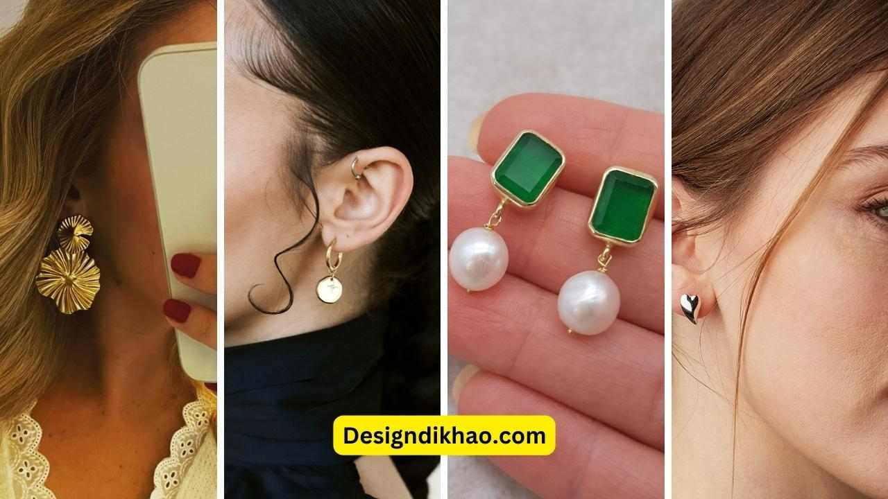 Buy Small Daily Use Gold Plated Jhumka Earrings Online